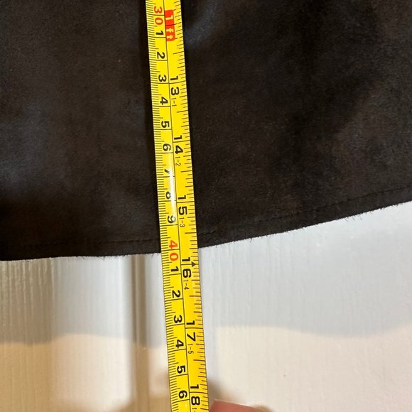 Express Suede Mini Wrap Skirt - NEW - Picture 8 of 10